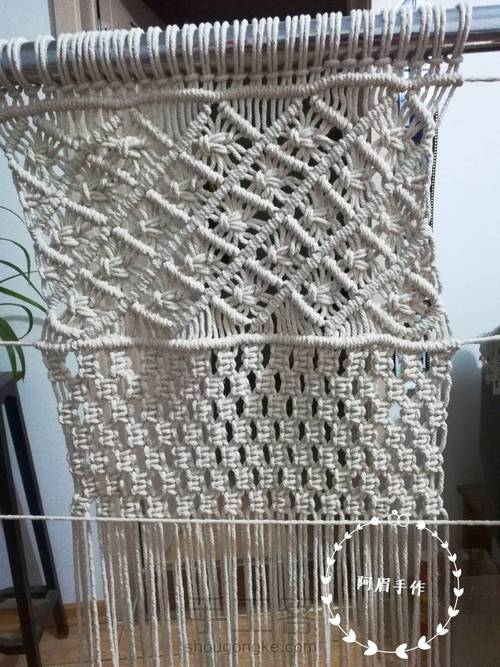 Macrame 抱枕 第12步