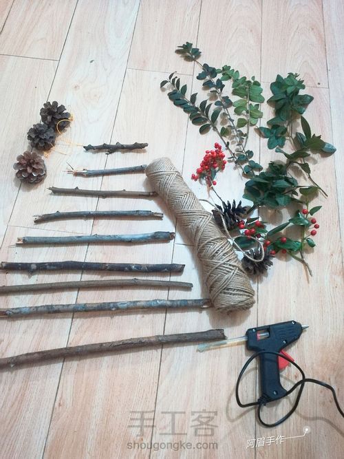 圣诞树系列八  回归质朴 第1步