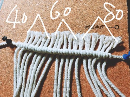 Macrame杯垫系列 拥抱自然 第2步