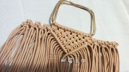 macrame编织包～晚秋 第4步