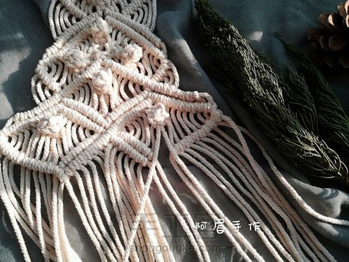 Macrame 圣诞树系列十二甜蜜蜜 第19步