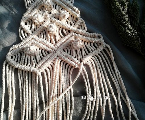 Macrame 圣诞树系列十二甜蜜蜜 第20步