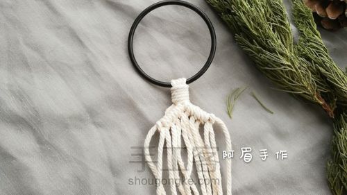 Macrame   圣诞树系列十二甜蜜蜜 第3步