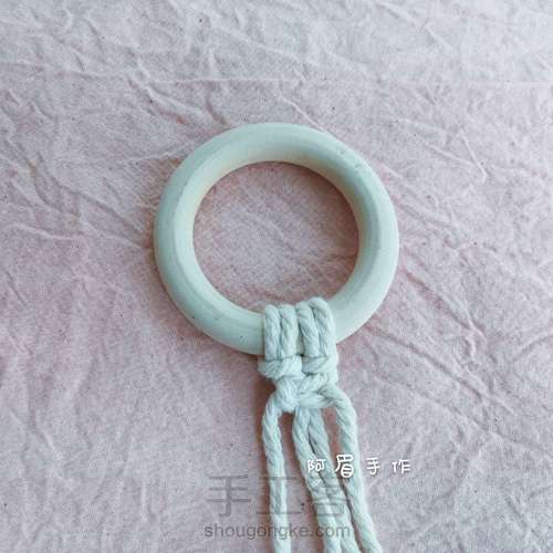 圣诞系列  圣诞树相册挂毯【祈愿】 第1步