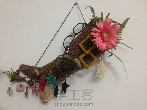 纸滕花篓 第8步