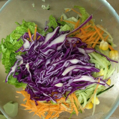 蔬菜沙拉 第1步