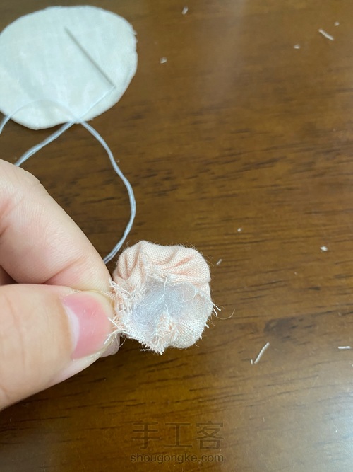 原创制作耳钉，发夹 第4步