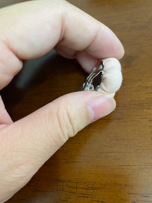 原创制作耳钉，发夹 第12步