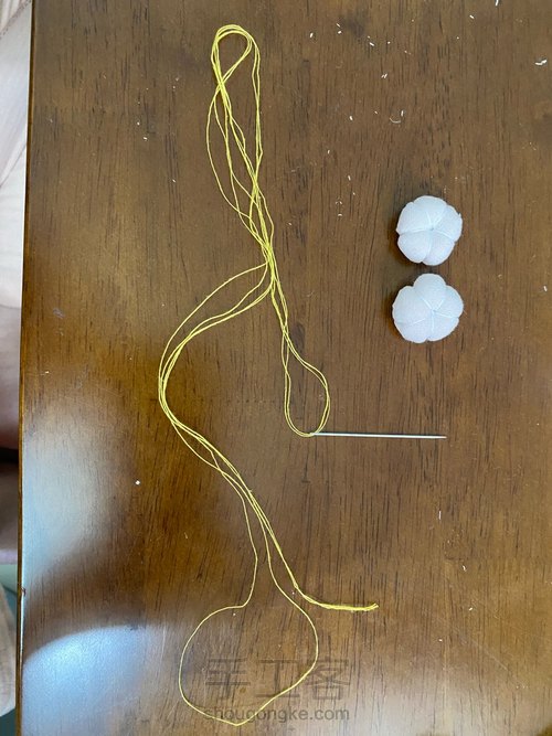 原创制作耳钉，发夹 第7步