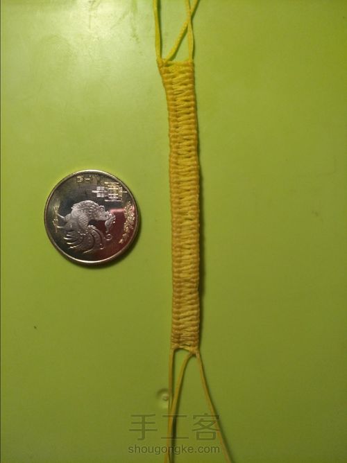 鸡宝宝的手工鸡。 第7步