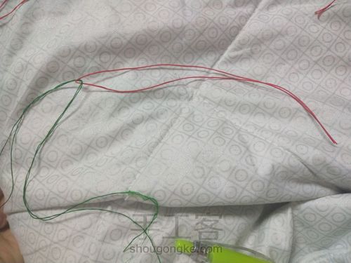 无痕金刚结转运珠戒指 第5步