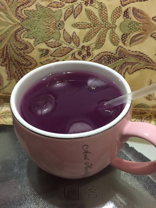 葡萄味果汁 第6步