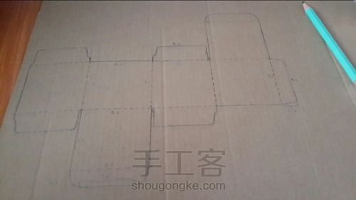 纸盒子 第1步