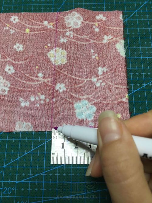 流苏薰衣草香包 第2步