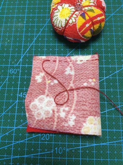 流苏薰衣草香包 第6步