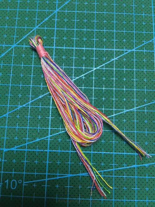 流苏薰衣草香包 第21步