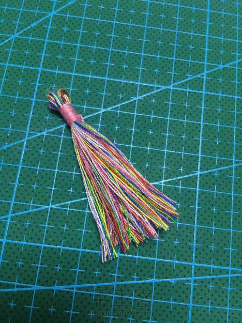 流苏薰衣草香包 第22步