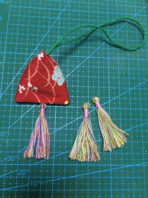 流苏薰衣草香包 第24步