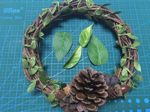 松塔花环之圣诞款 第7步