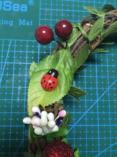 松塔花环之圣诞款 第16步