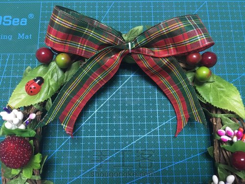 松塔花环之圣诞款 第22步