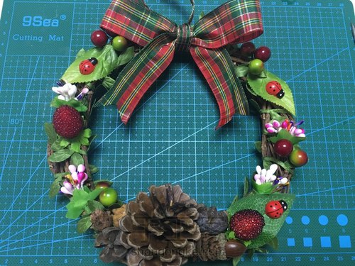 松塔花环之圣诞款 第23步