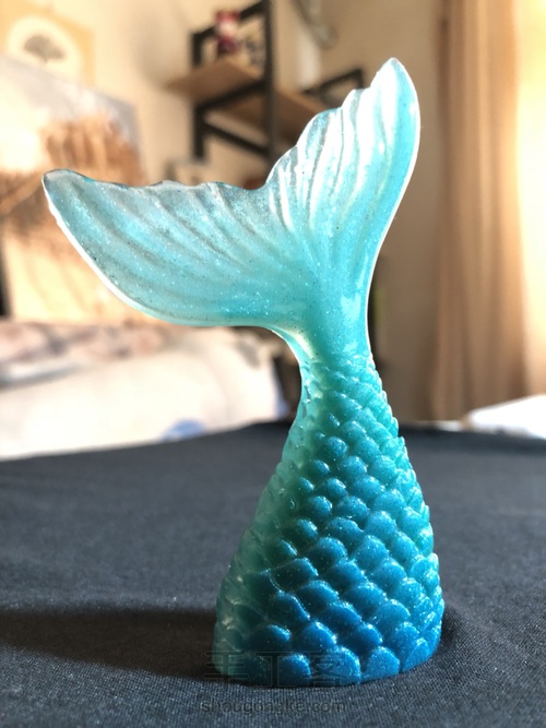 【滴胶】来个不透明深色鱼尾 第11步