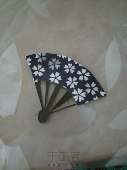 【折纸】和风扇子 第1步