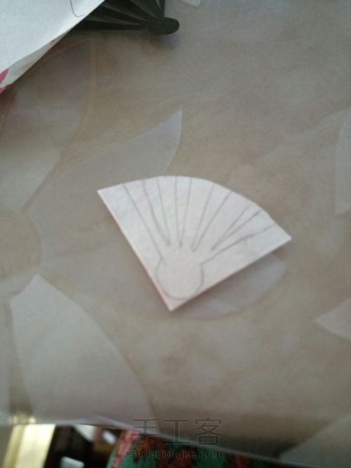 【折纸】和风扇子 第5步