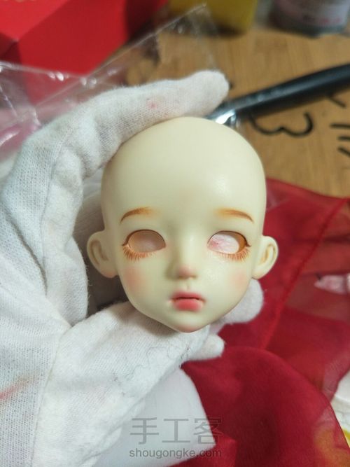 bjd上妆 第3步
