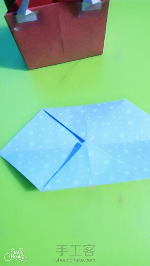 小小 手提袋 萌萌哒(ฅ>ω 第5步