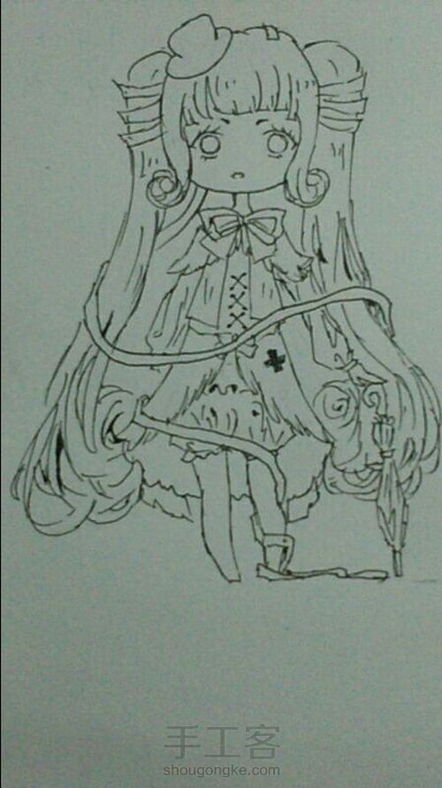 【彼岸花】曼珠沙华 第2步