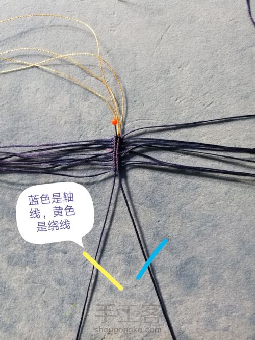 带金边的莲花(上) 第6步