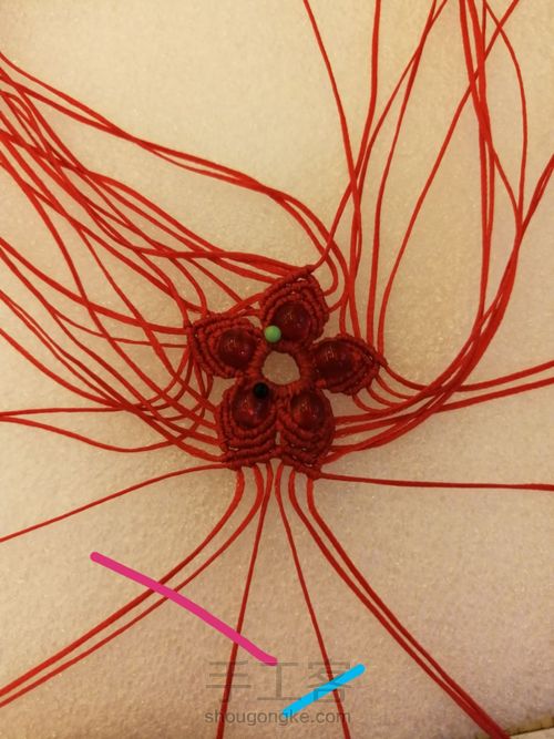 带金边的莲花(中) 第15步