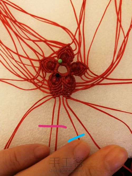 带金边的莲花(中) 第17步