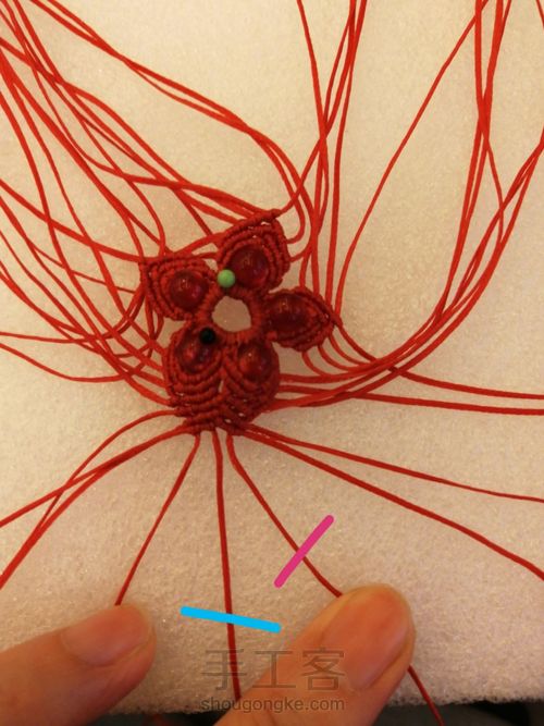 带金边的莲花(中) 第18步