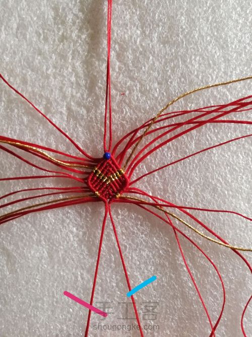 带金边的莲花(下) 第15步