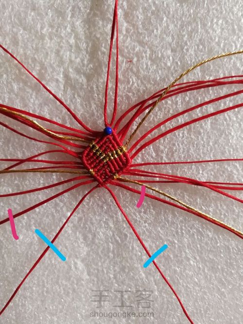 带金边的莲花(下) 第16步