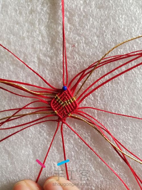 带金边的莲花(下) 第17步