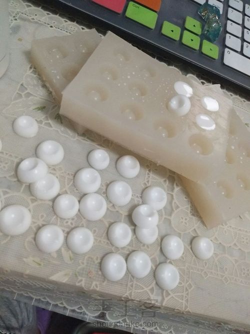 bjd树脂眼底座 第13步