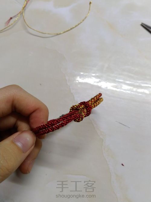 天气之子彩蛋，泷奶奶同款结绳 第16步