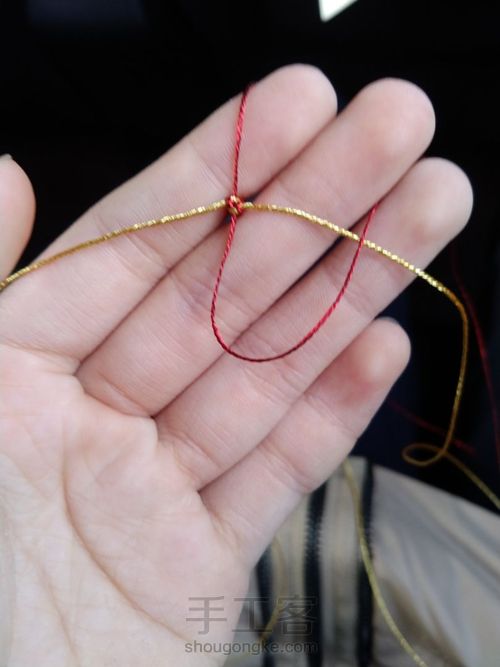 天气之子彩蛋，泷奶奶同款结绳 第3步