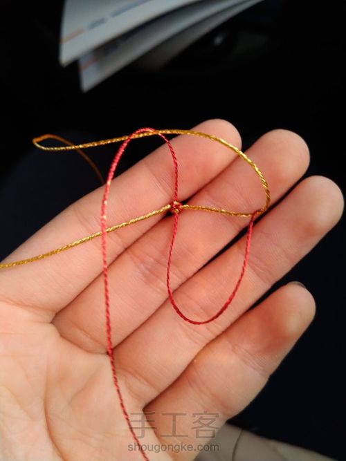 天气之子彩蛋,泷奶奶同款结绳 第5步