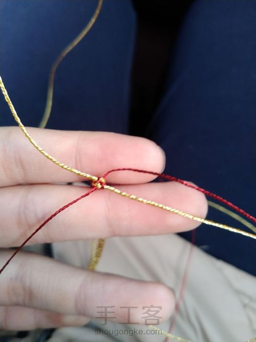 天气之子彩蛋，泷奶奶同款结绳 第8步