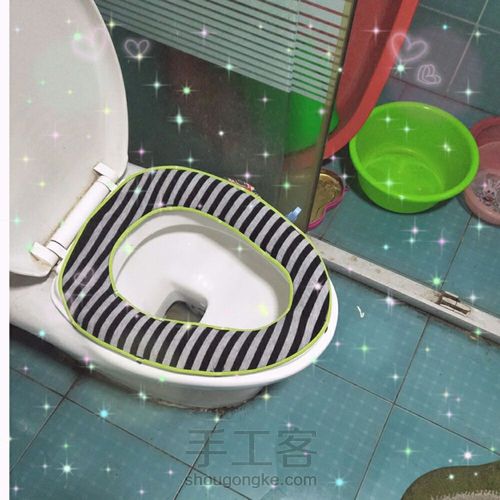 暖暖的马桶垫 第7步