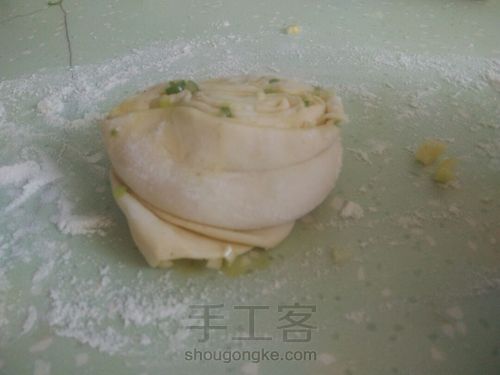 家常葱油饼 第9步