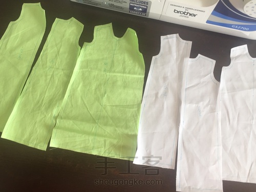 清新无袖连衣裙 第3步