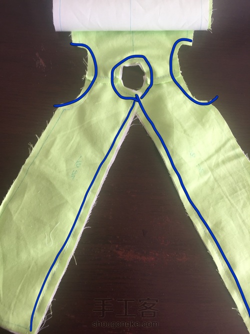 清新无袖连衣裙 第7步