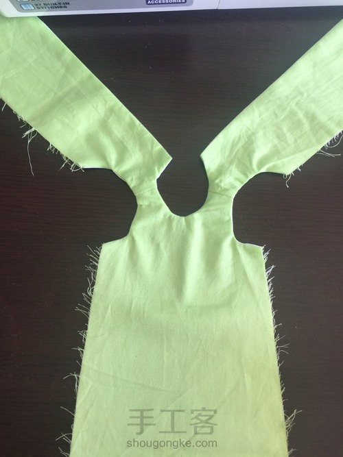 清新无袖连衣裙 第8步