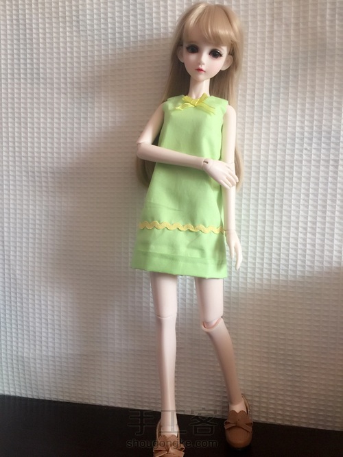 清新无袖连衣裙 第14步